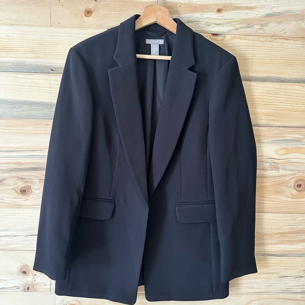 H&M Oversize Black Blazer